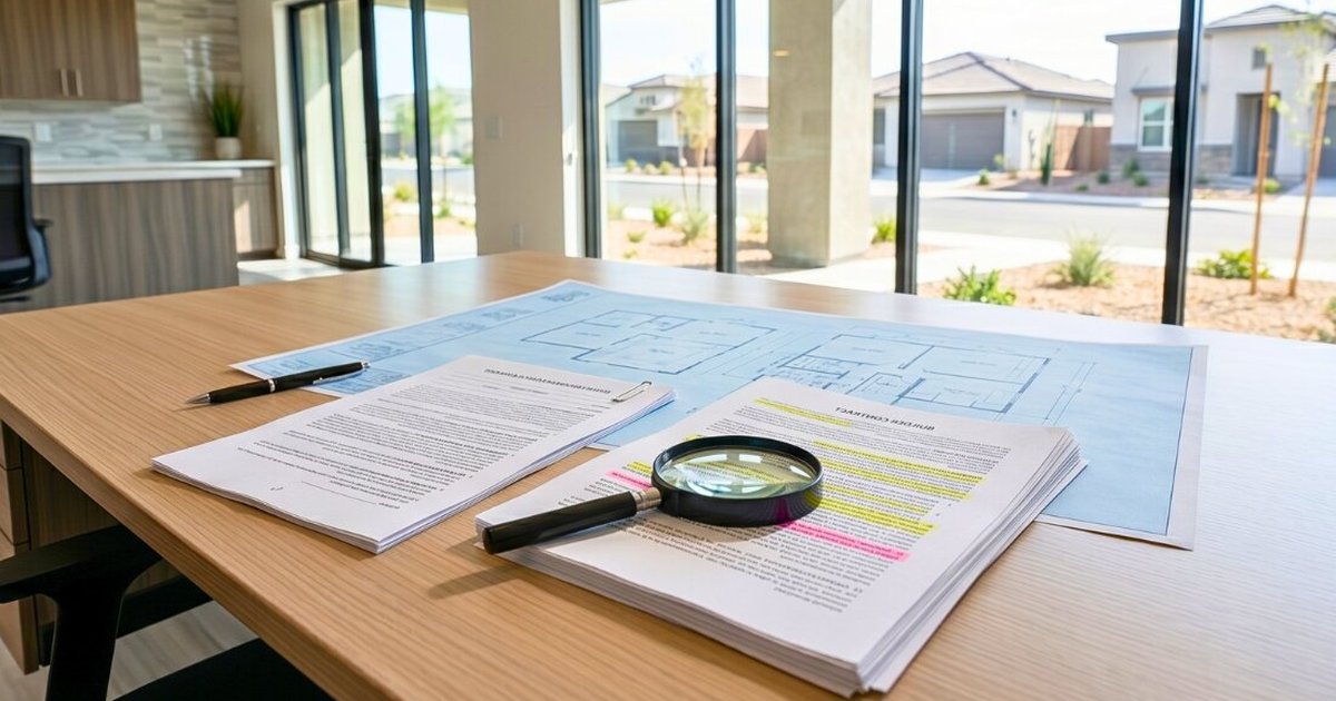 Understanding New Construction Contract Terms Is How Clark County Buyers Stay in Control